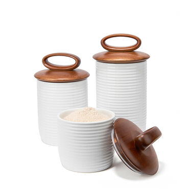 Breaking Bread Canister Set